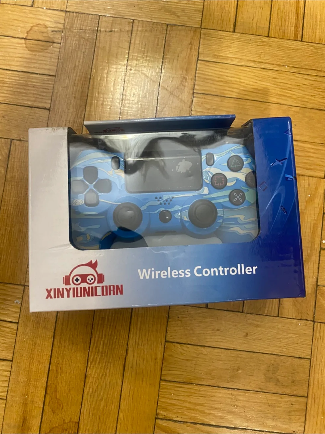 New Xinyiunicorn Wireless Controller - Blue Cloud thumbnail
