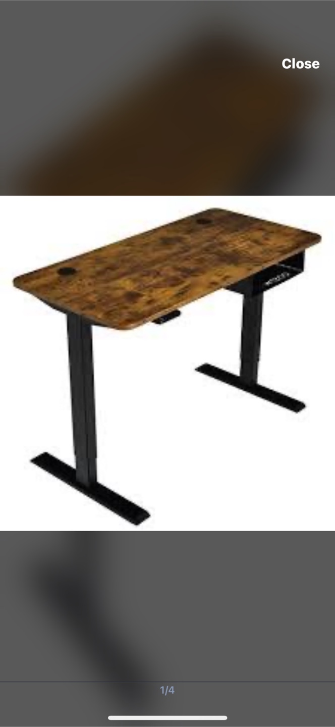Adjustable electric Standing Desk - New in Box!