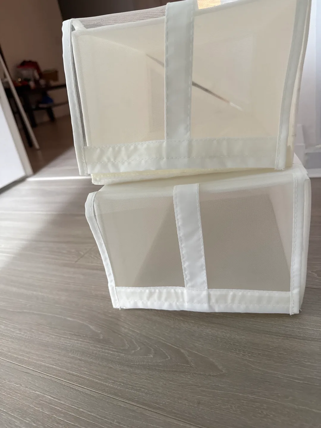 Ikea Skubb Box, White - Set of 8 thumbnail