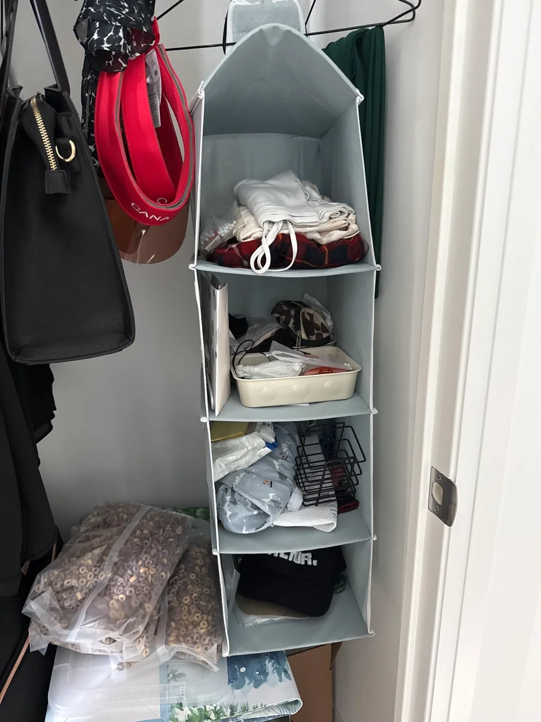 Hanging Closet Organizer - Like New thumbnail