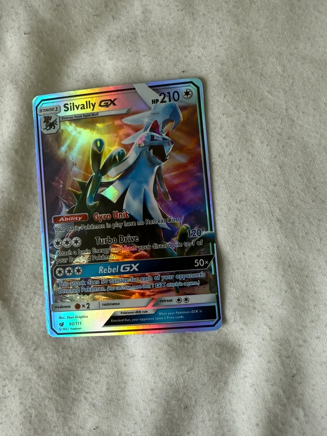 Silvally GX Pokemon Card thumbnail