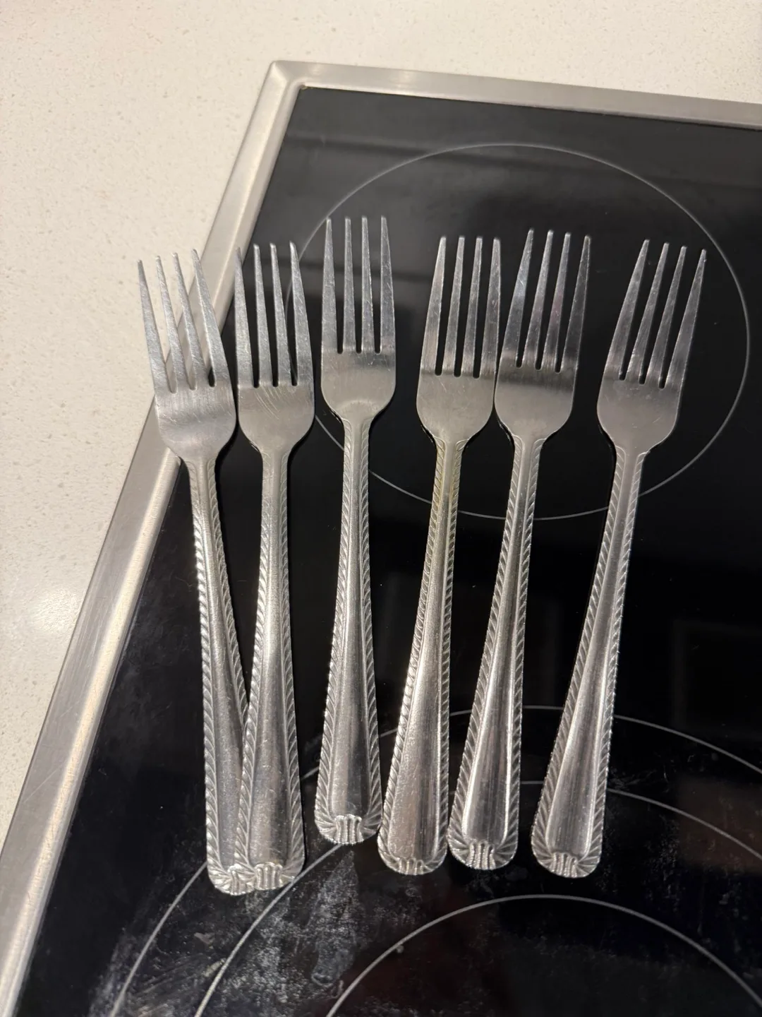 Set of 6 Silver Forks thumbnail