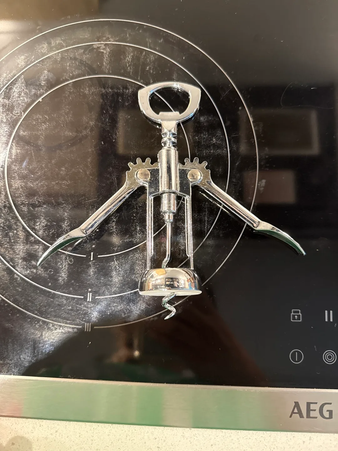 Winged Corkscrew Bottle Opener thumbnail