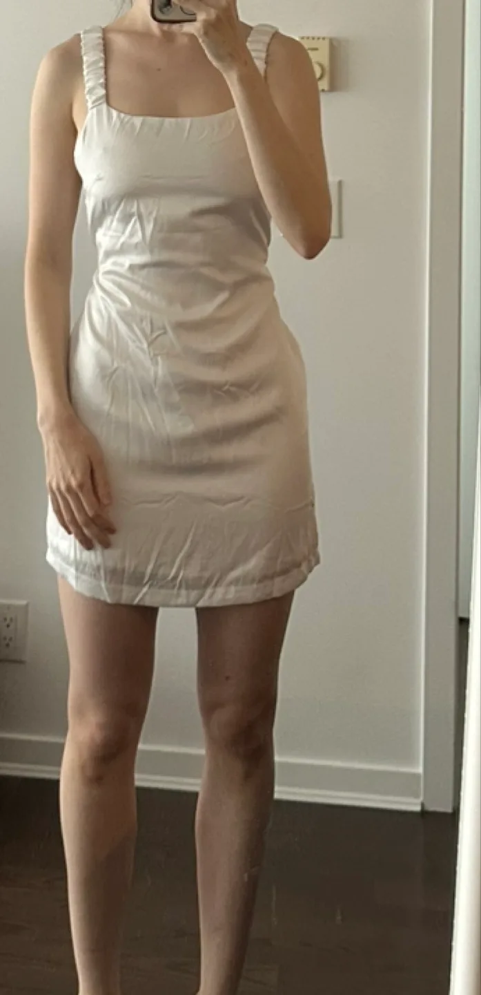 Fashion Nova White Mini Dress image indicator(4)