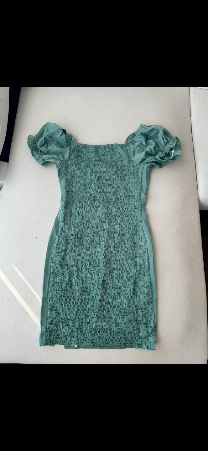 Green Mini Dress - Size Small image indicator(2)