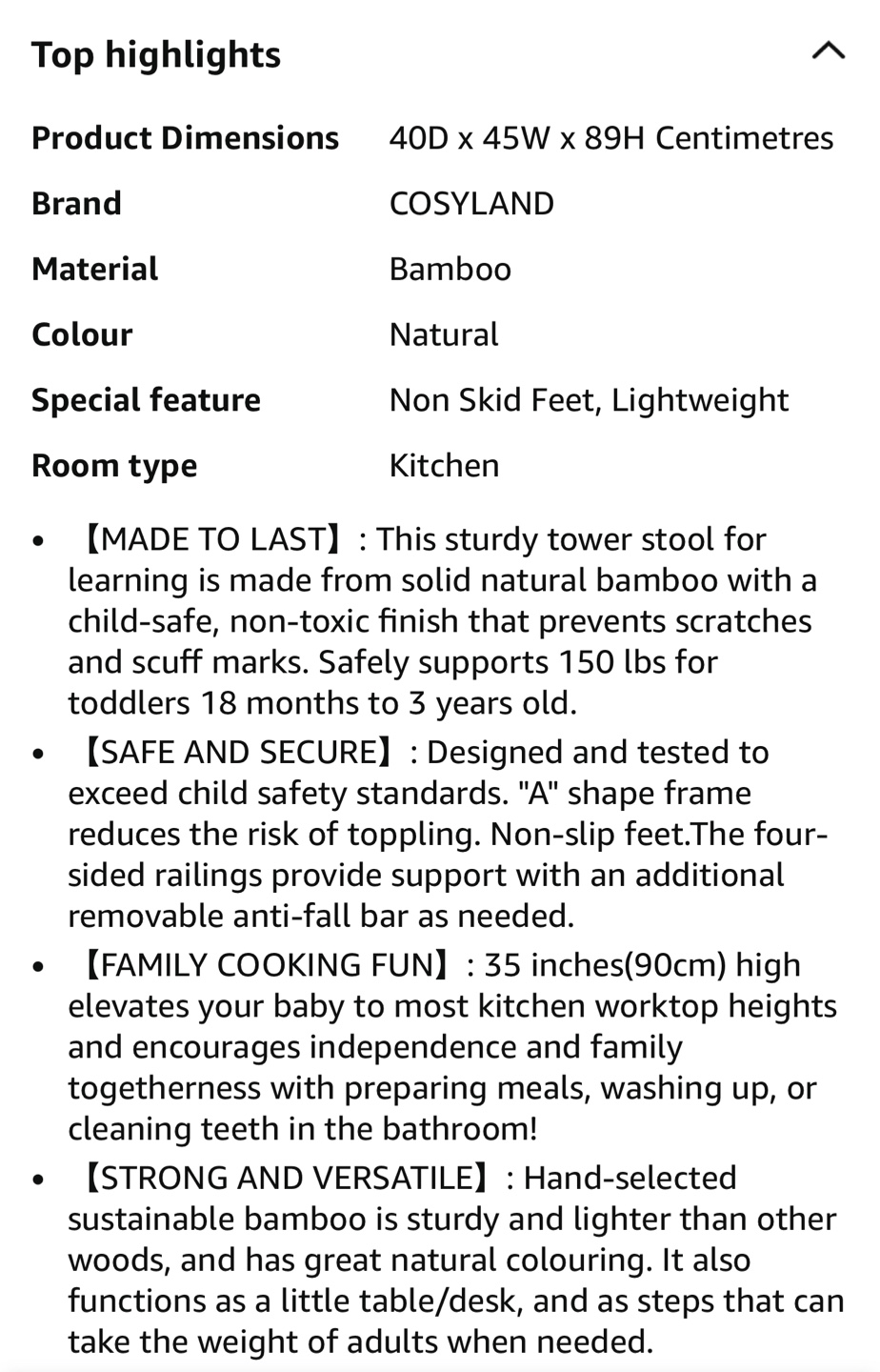 Cosyland Toddler Step Stool - photo 3