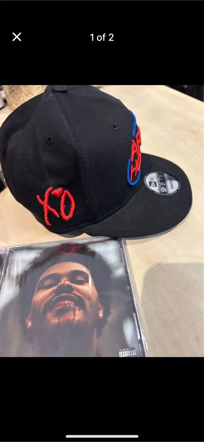 The Weeknd After Hours New Era Hat & free CD image indicator(2)