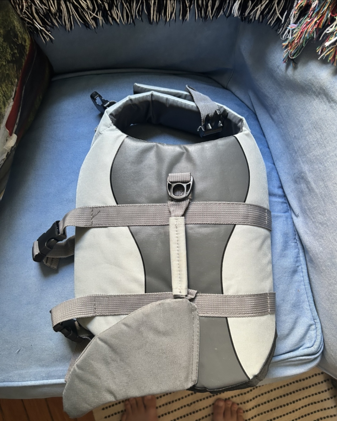 Dog Life Jacket - Grey Shark