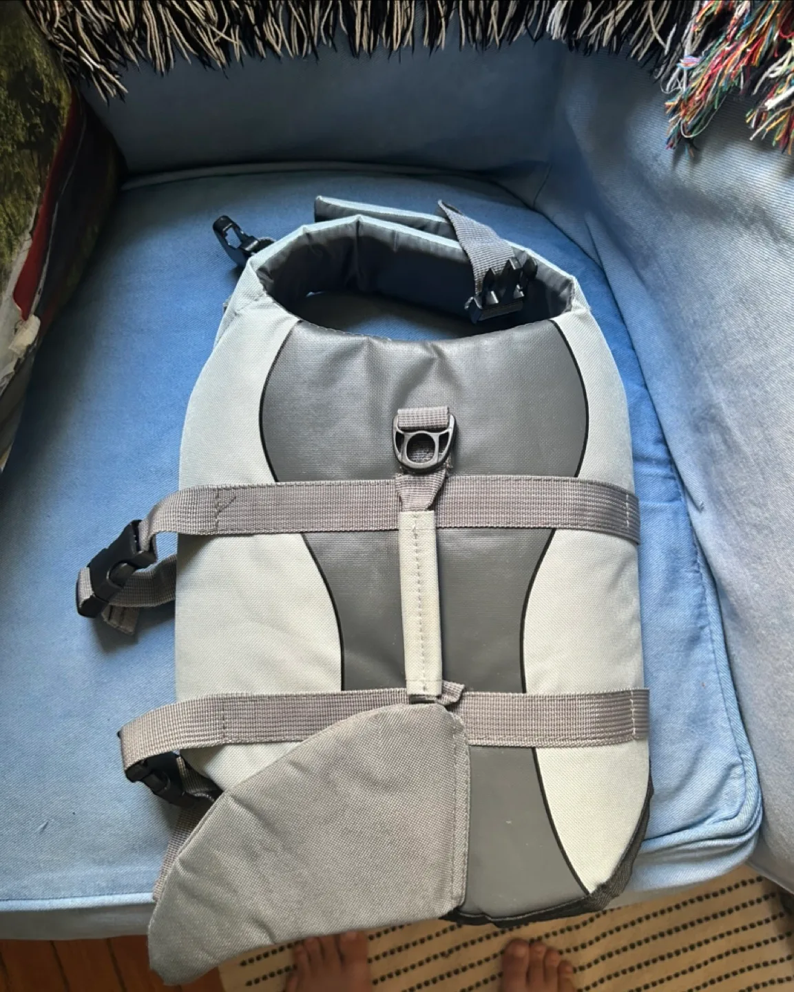 Dog Life Jacket - Grey Shark thumbnail