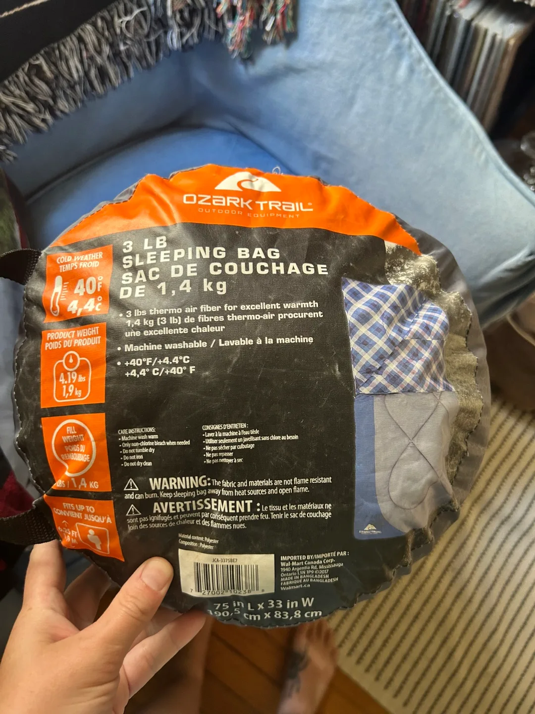Ozark Trail 3 LB Sleeping Bag thumbnail