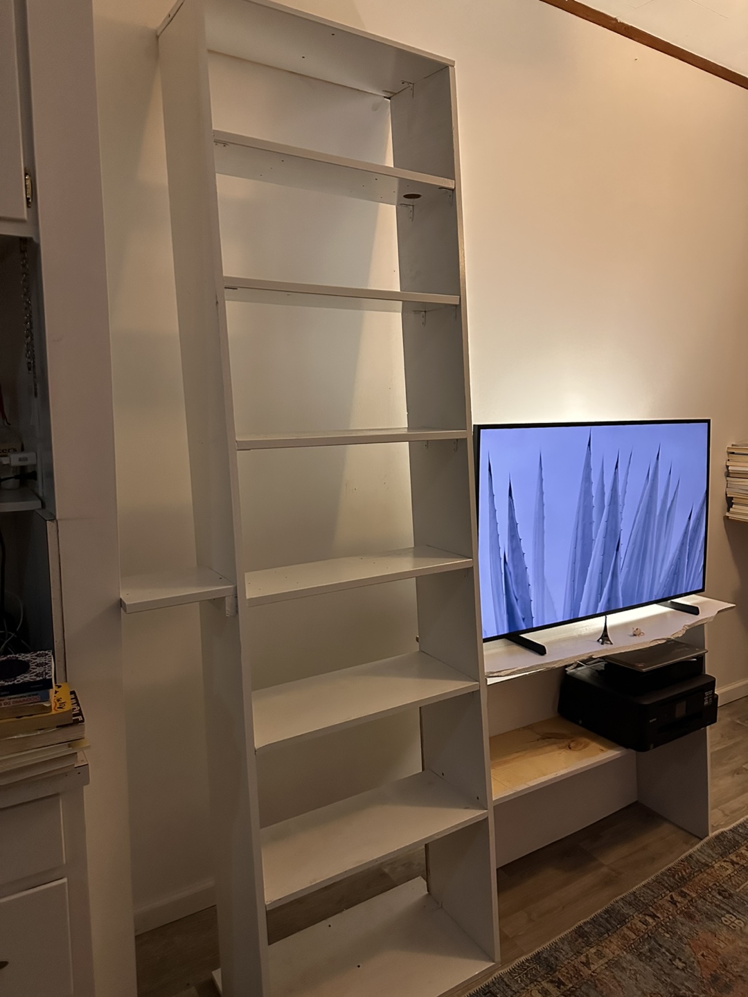 White Shelf Unit - photo 3