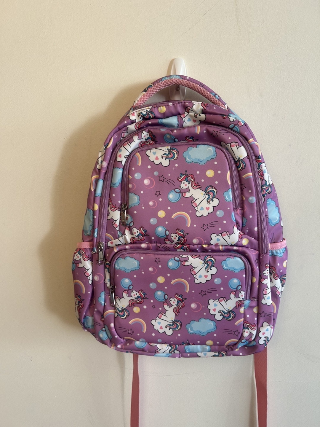 Kids Unicorn Backpack - Purple