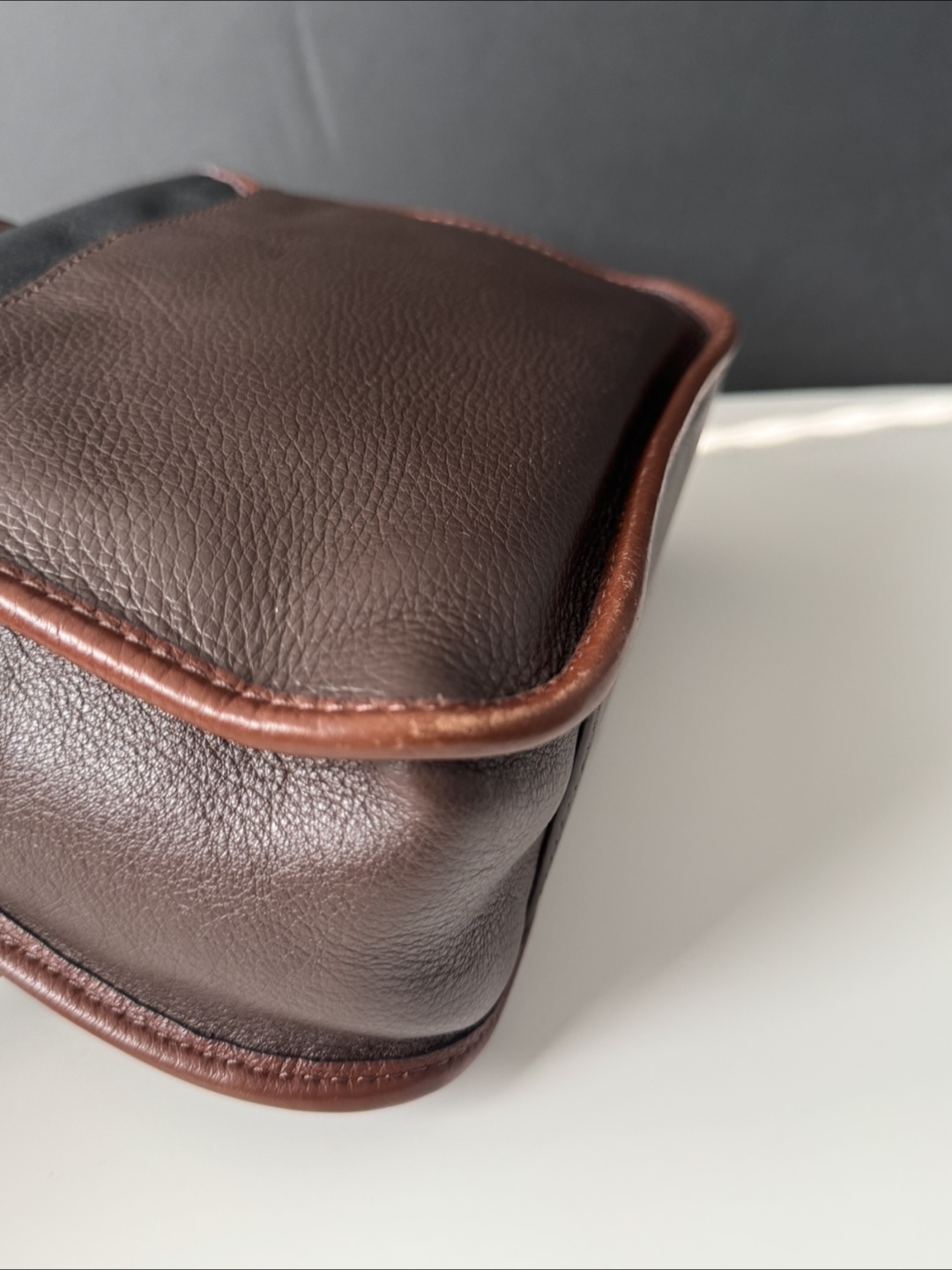 Fossil Heritage Top Handle Crossbody - Brown & Black - photo 5