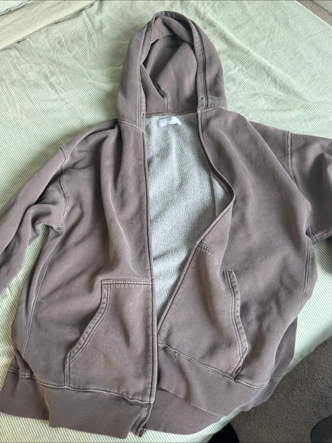 Tna Fleece Zip-Up Hoodie - Size 3 thumbnail