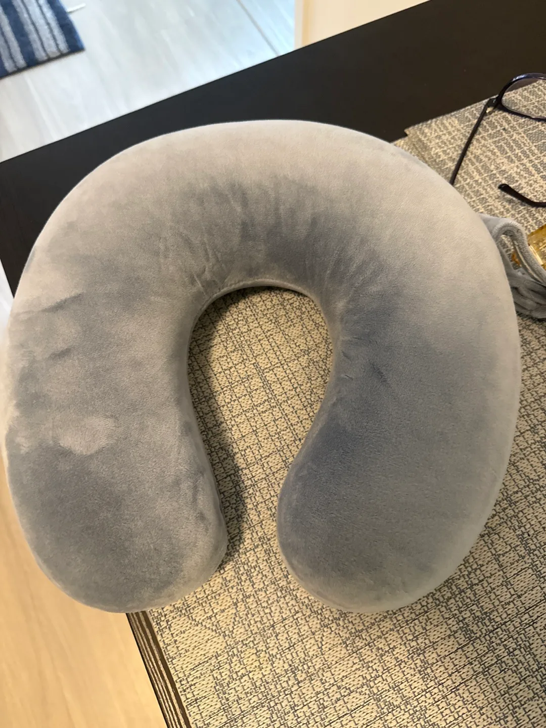 Grey Travel Neck Pillow thumbnail