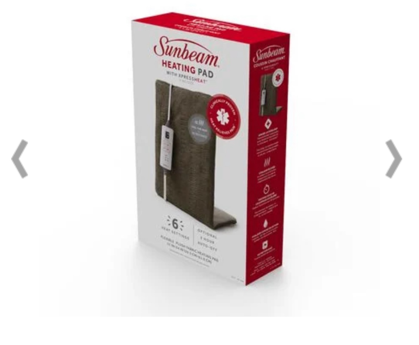 New Sunbeam Heating Pad King Size - photo 5