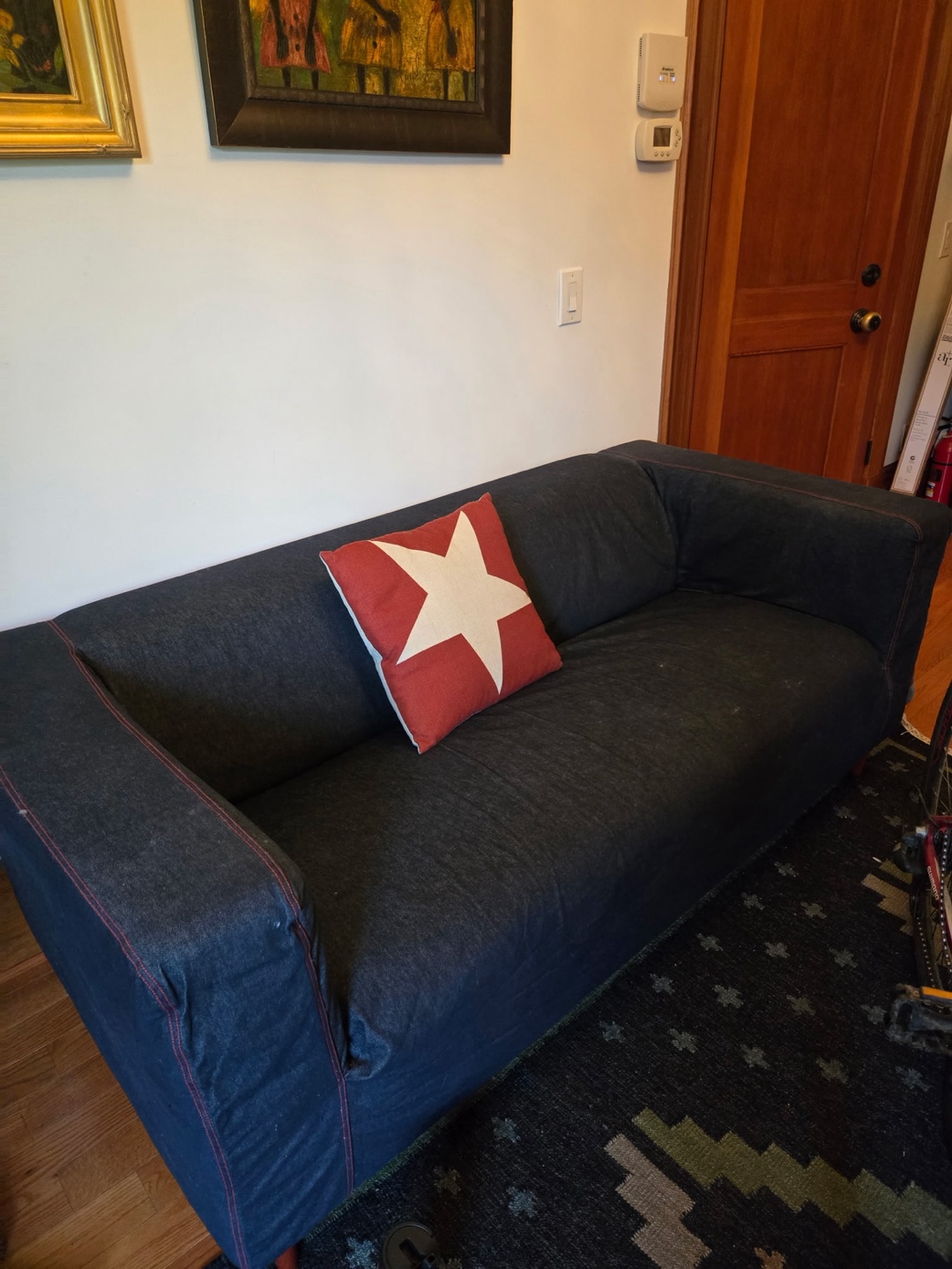 IKEA Klippen Sofa - Navy Blue