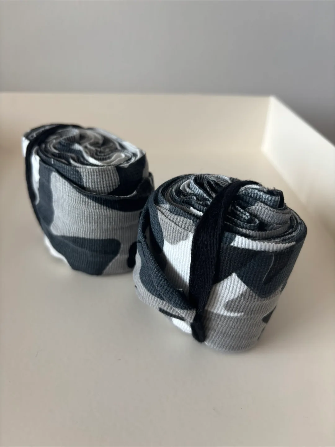Rumble Boxing Hand Wraps - Black/Blue Camo thumbnail