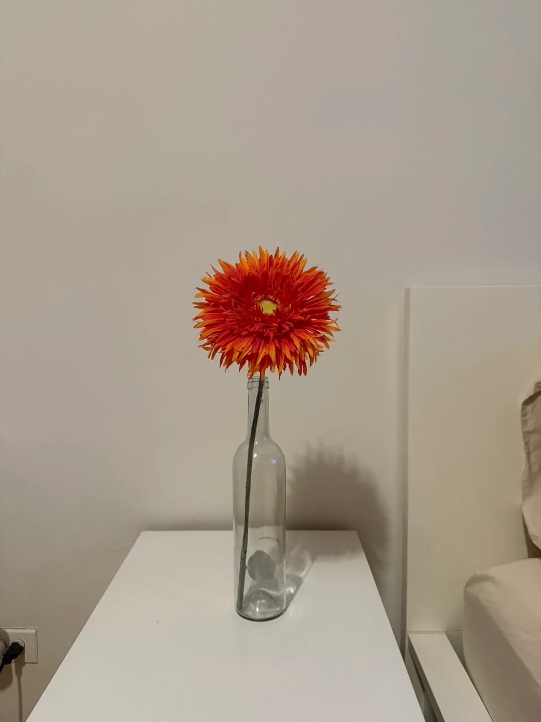 Clear decorative wine bottle thumbnail