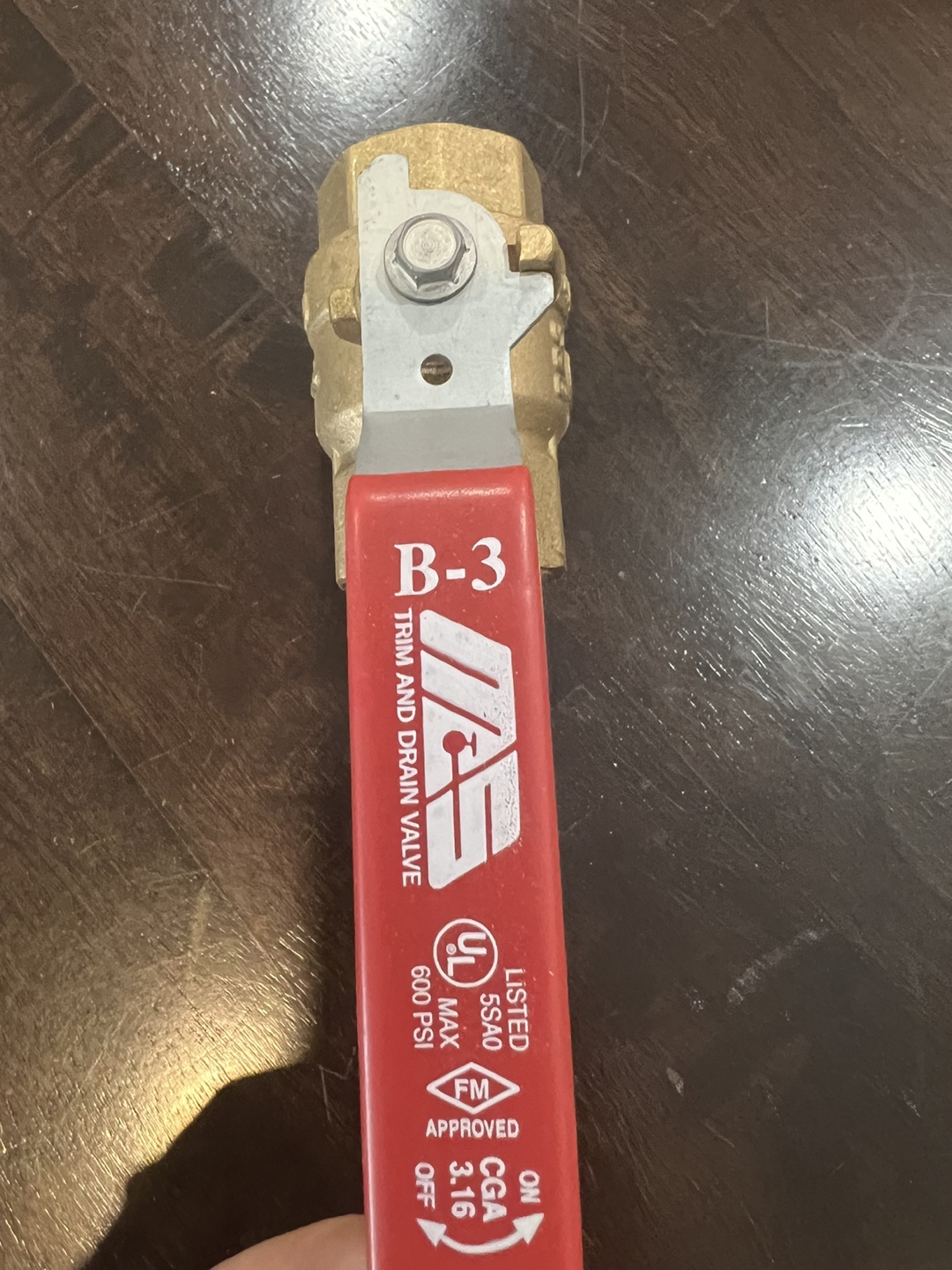 Trim and Drain Valve B-3 - photo 2