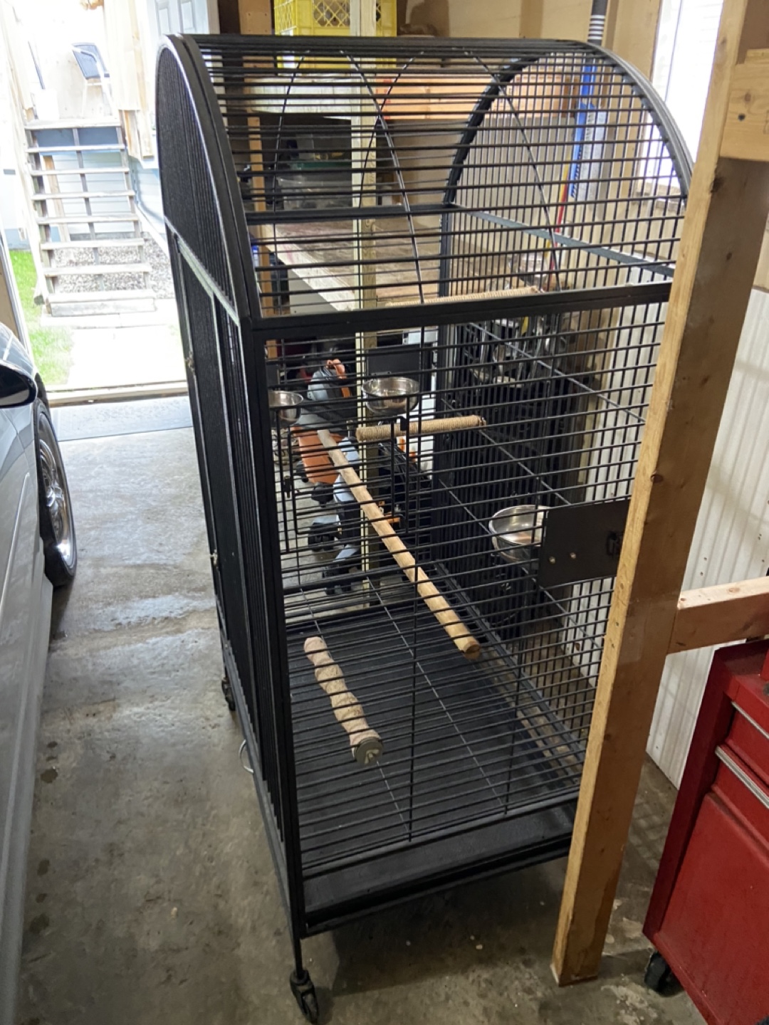 Big Parrot Cage - Black - photo 2