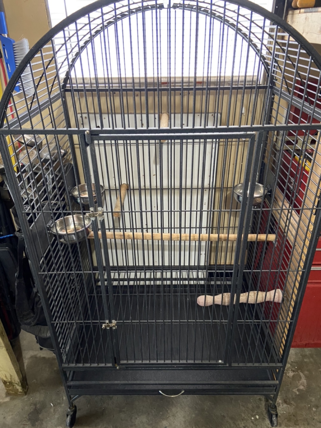 Big Parrot Cage - Black