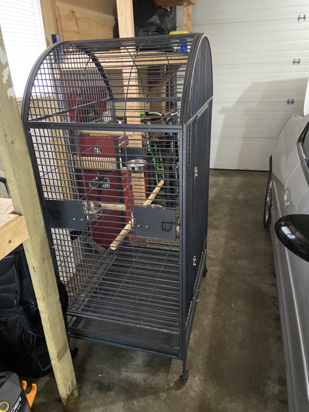 Big Parrot Cage - Black - photo 3