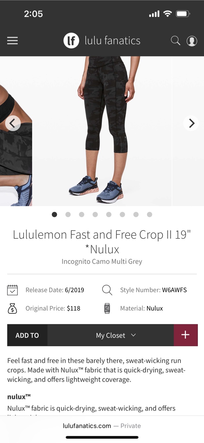 Lululemon fast and free Leggings - Size 4 - photo 4