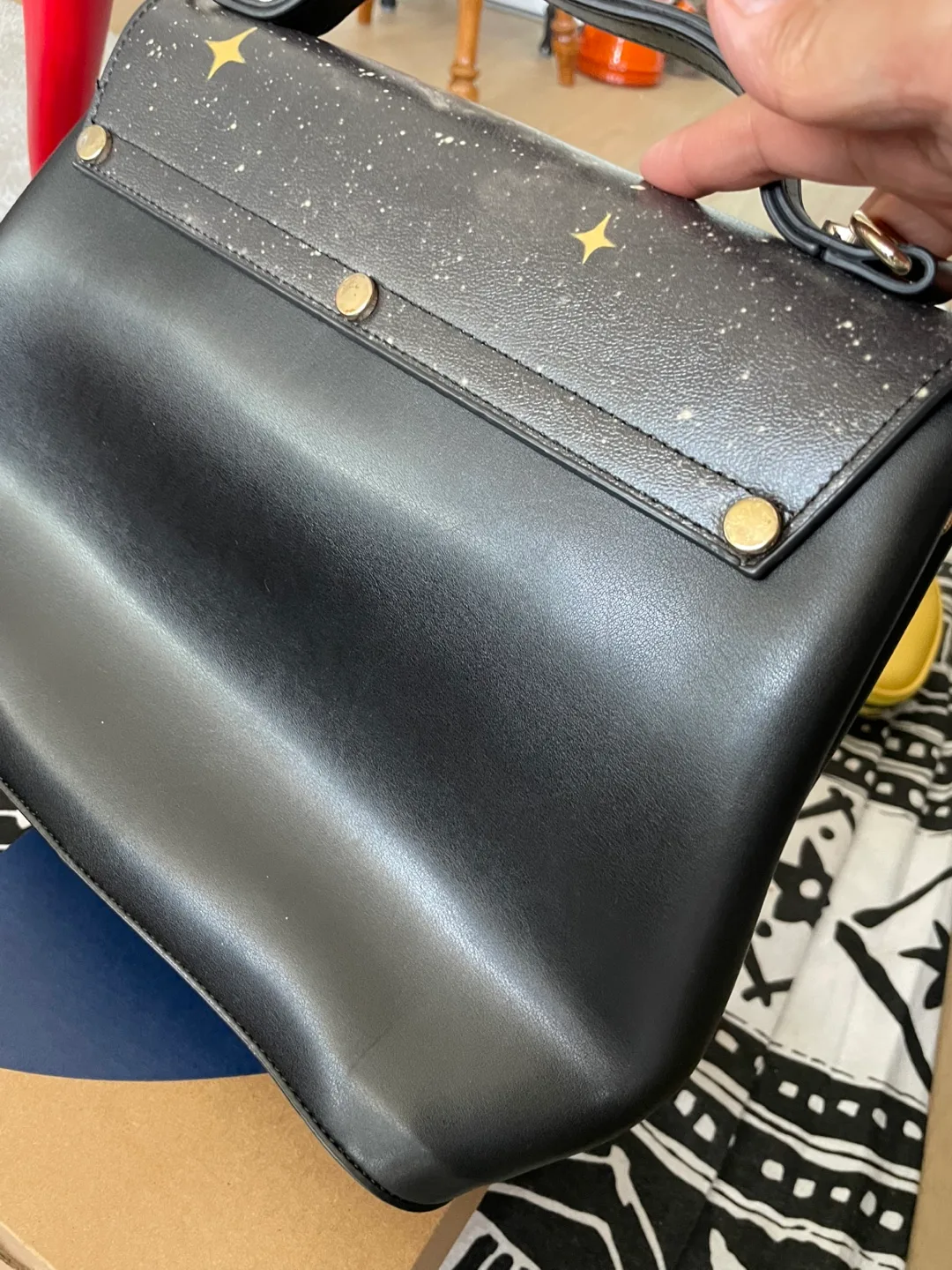 Dogo Owl Design Black Shoulder Bag image indicator(2)