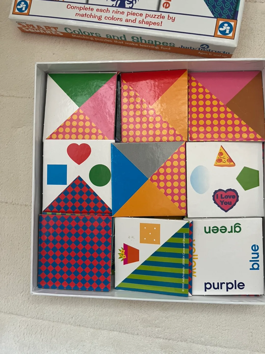 Puzzle Set - Smart Squares Colors and Shapes Puzzle image indicator(3)