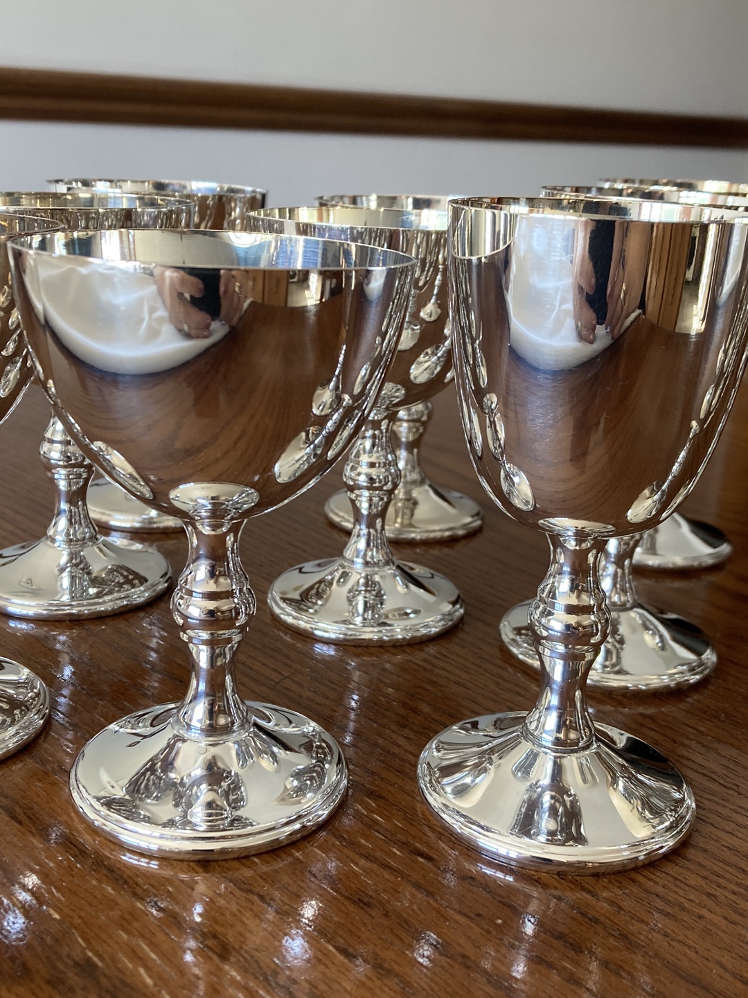 Set of Silver Plated Goblets - photo 3