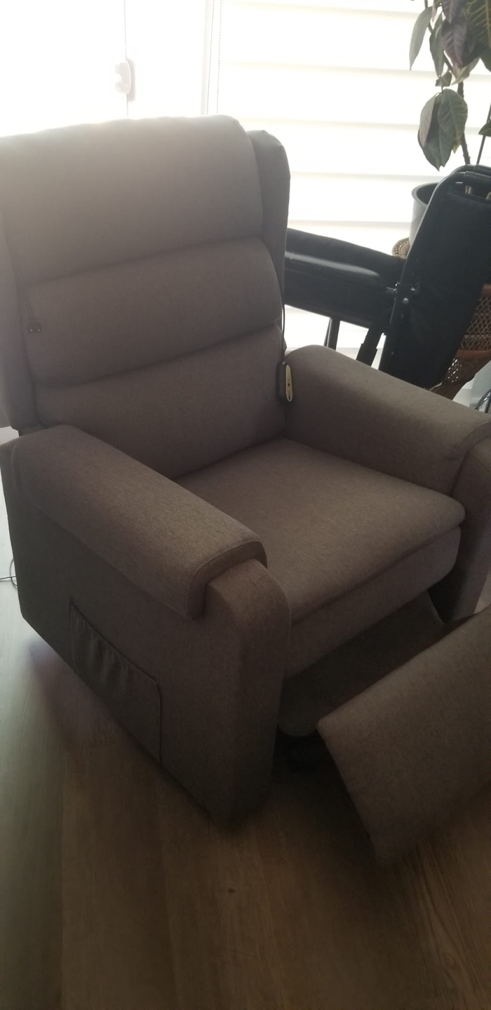 Grey Recliner Chair - photo 2