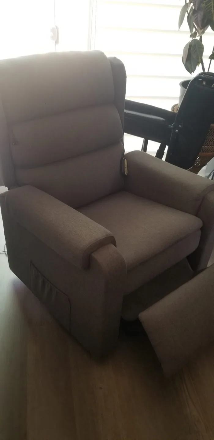 Grey Recliner Chair image indicator(2)