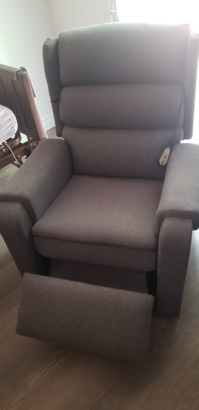 Grey Recliner Chair