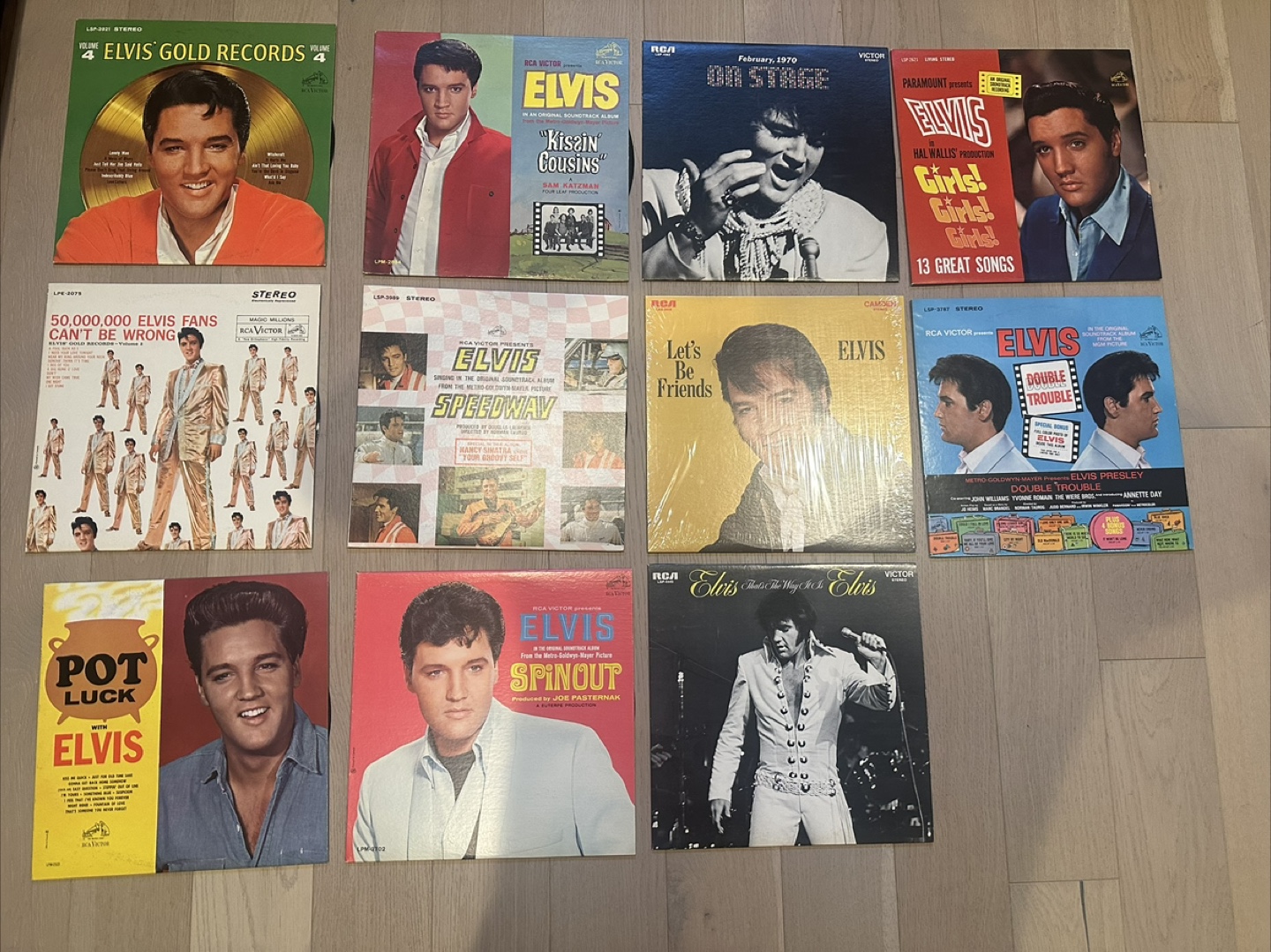 23 Elvis Presley Vinyl Records $25 each