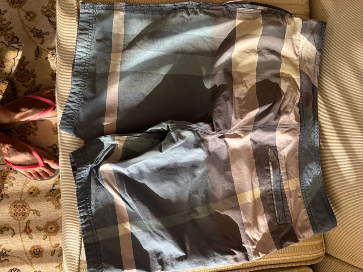 Burberry Swim Shorts, Plaid Pattern image indicator(2)