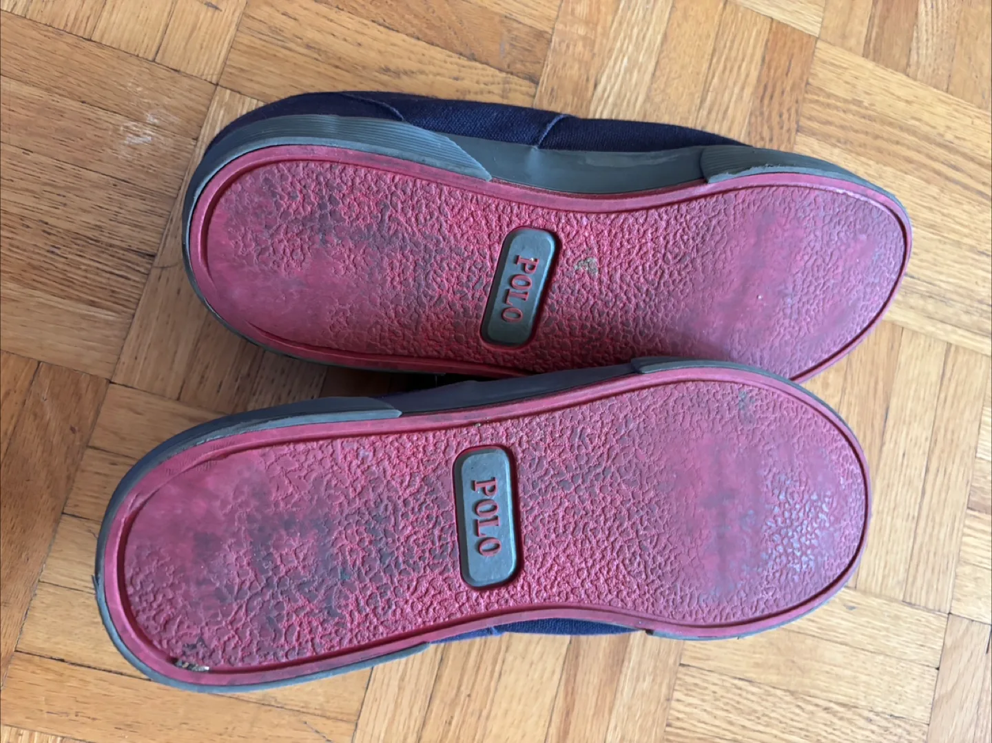 Polo Ralph Lauren Blue Canvas Sneakers image indicator(3)