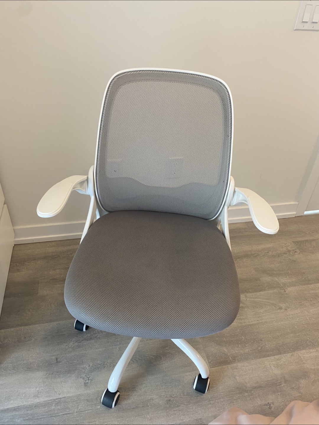 Grey & White Office Chair