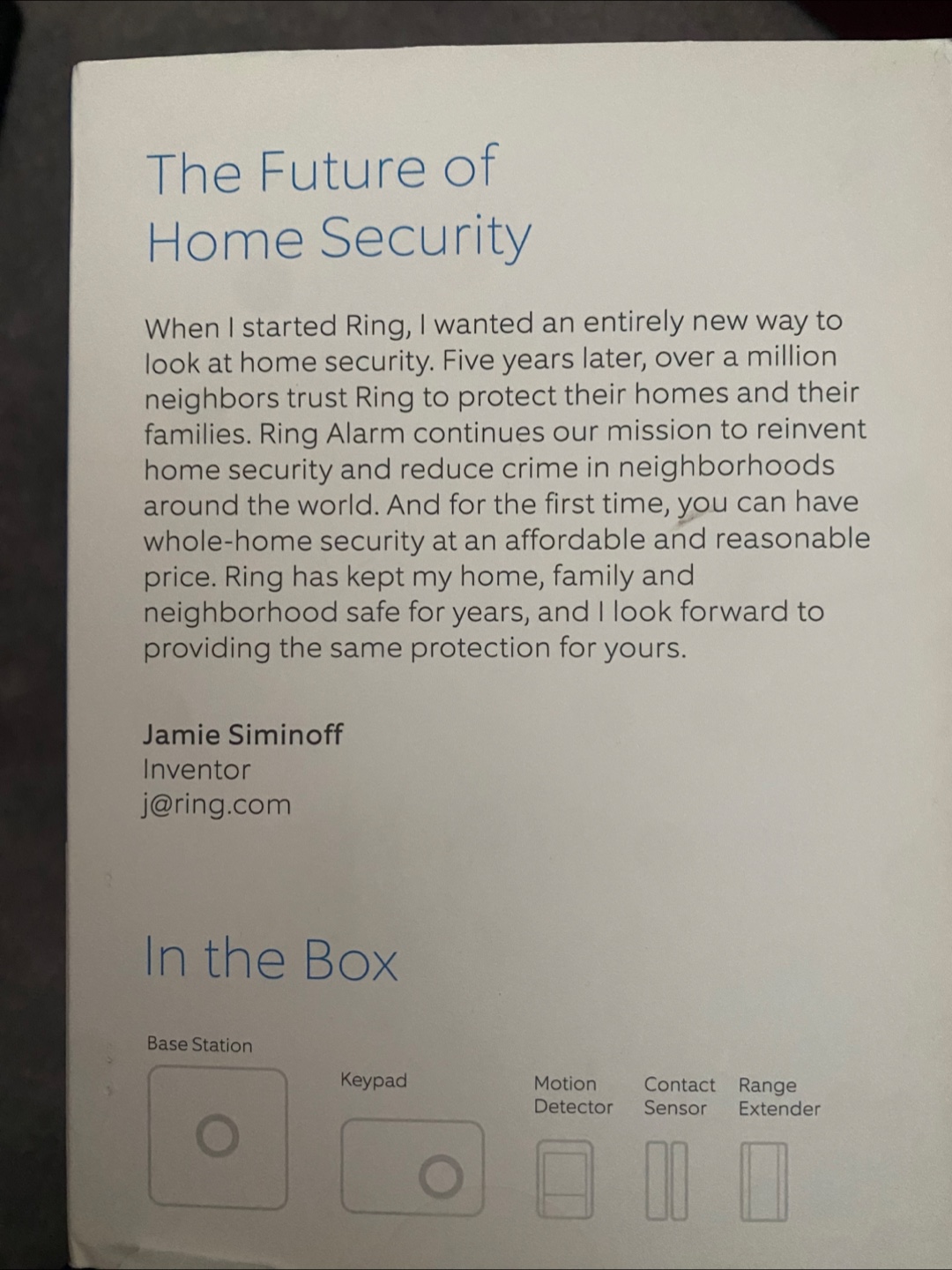 Ring Alarm Wireless Home Security System - photo 2