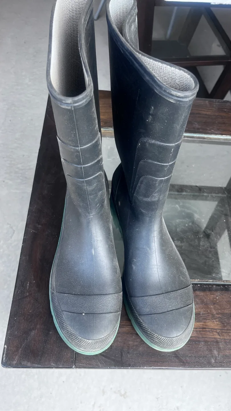 Black Rain Boots - Size 13 thumbnail