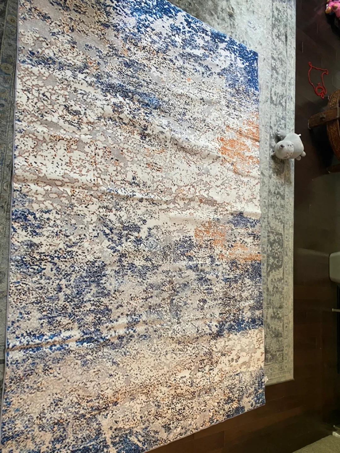 Area Rug - Blue, Beige, and Ivory image indicator(2)