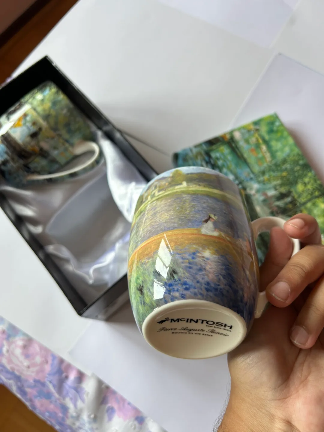 McIntosh Mug Set - Renoir Boating Scene image indicator(2)