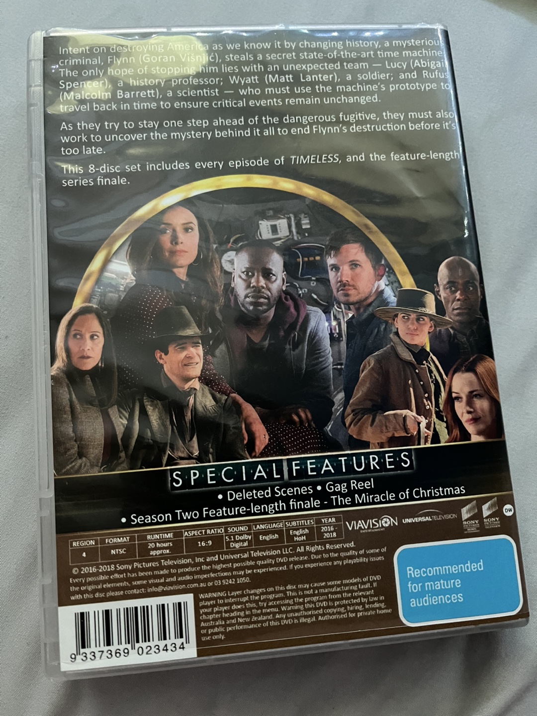 Timeless: The Complete Series DVD Set - photo 2