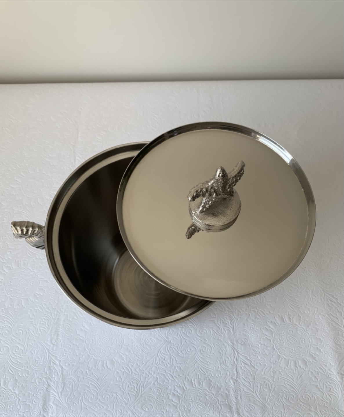 Stainless Steel Seahorse Ice Bucket, Scoop and Opener - photo 2