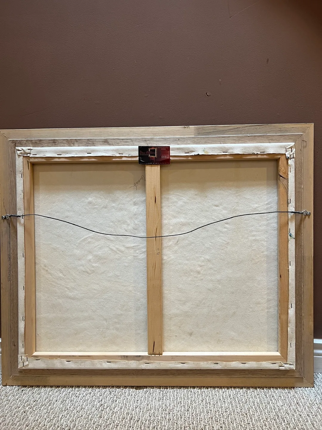 Framed Canvas Reproduction, Vincent van Gogh’s Starry Night image indicator(6)