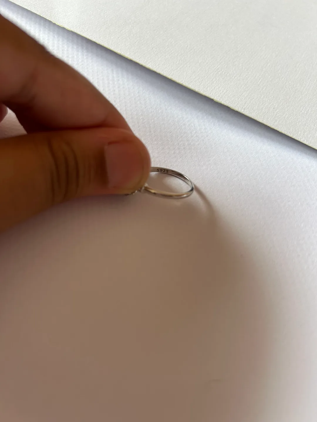 MULU Ring size 7- Sterling Silver and Aquamarine image indicator(3)