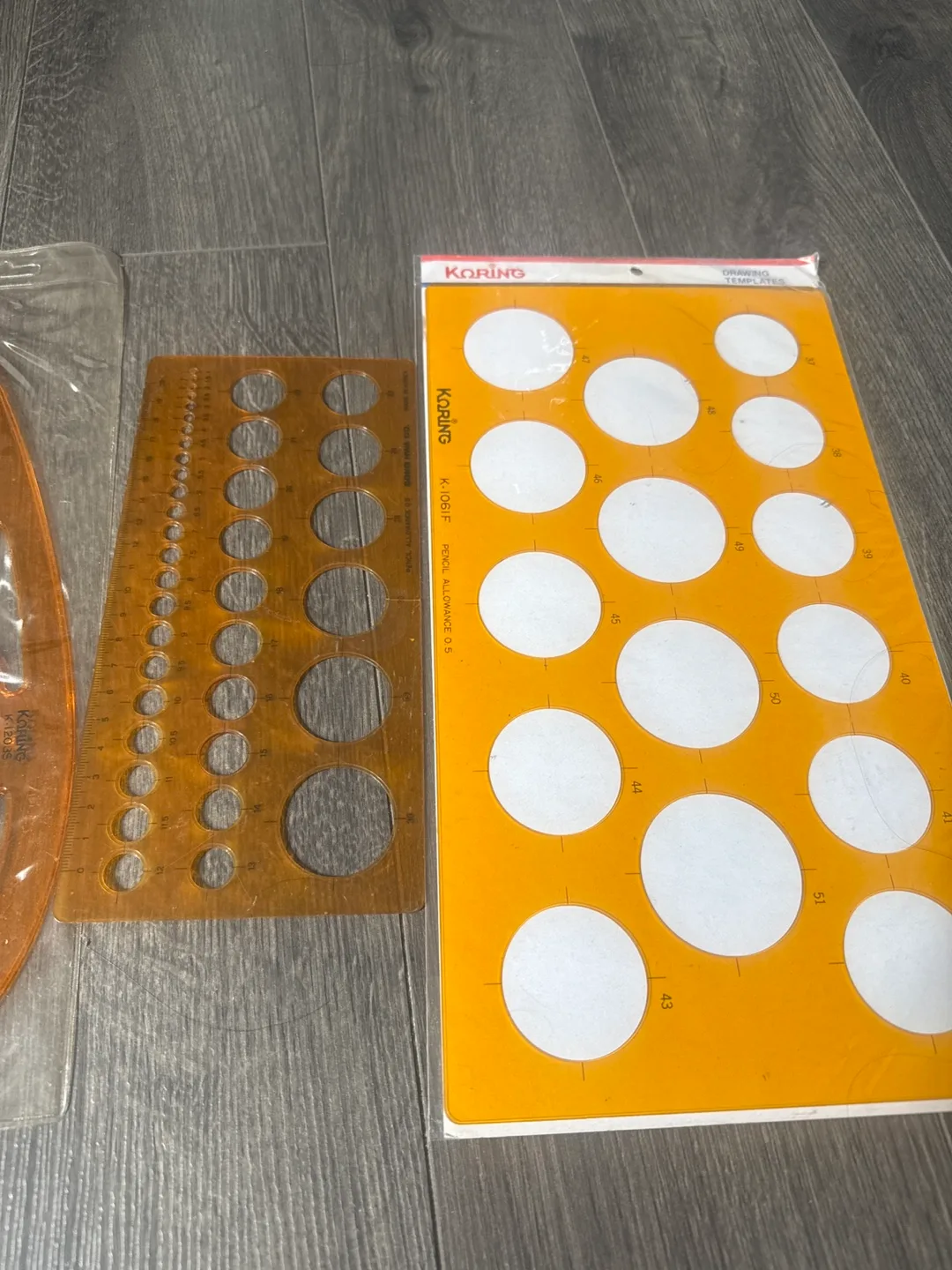 Koring Drawing Templates - Drafting Tools image indicator(3)