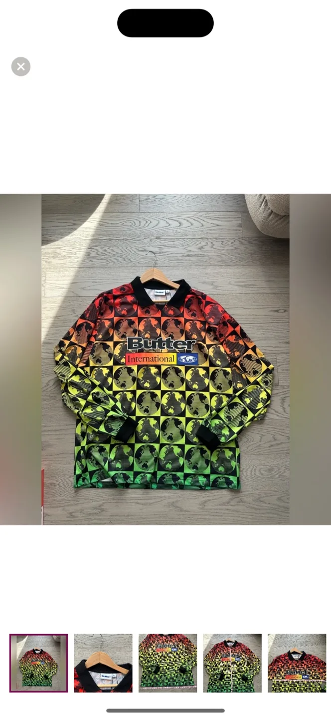 Butter Goods International LS Soccer Jersey XL thumbnail