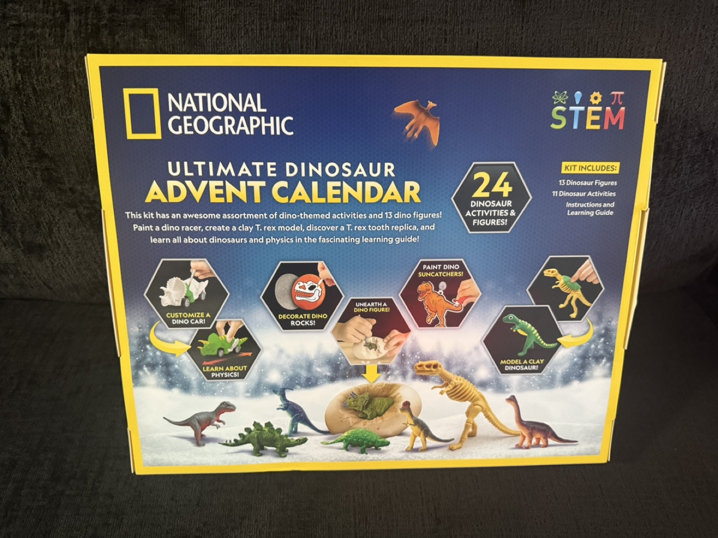 National Geographic Dinosaur Advent Calendar - photo 2