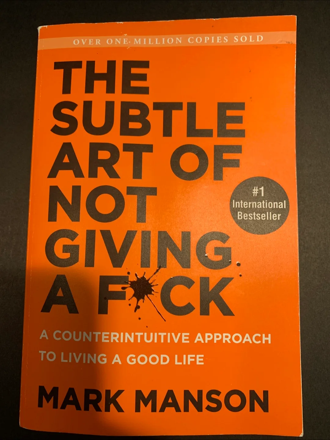 Book: The Subtle Art of Not Giving a F*CK thumbnail